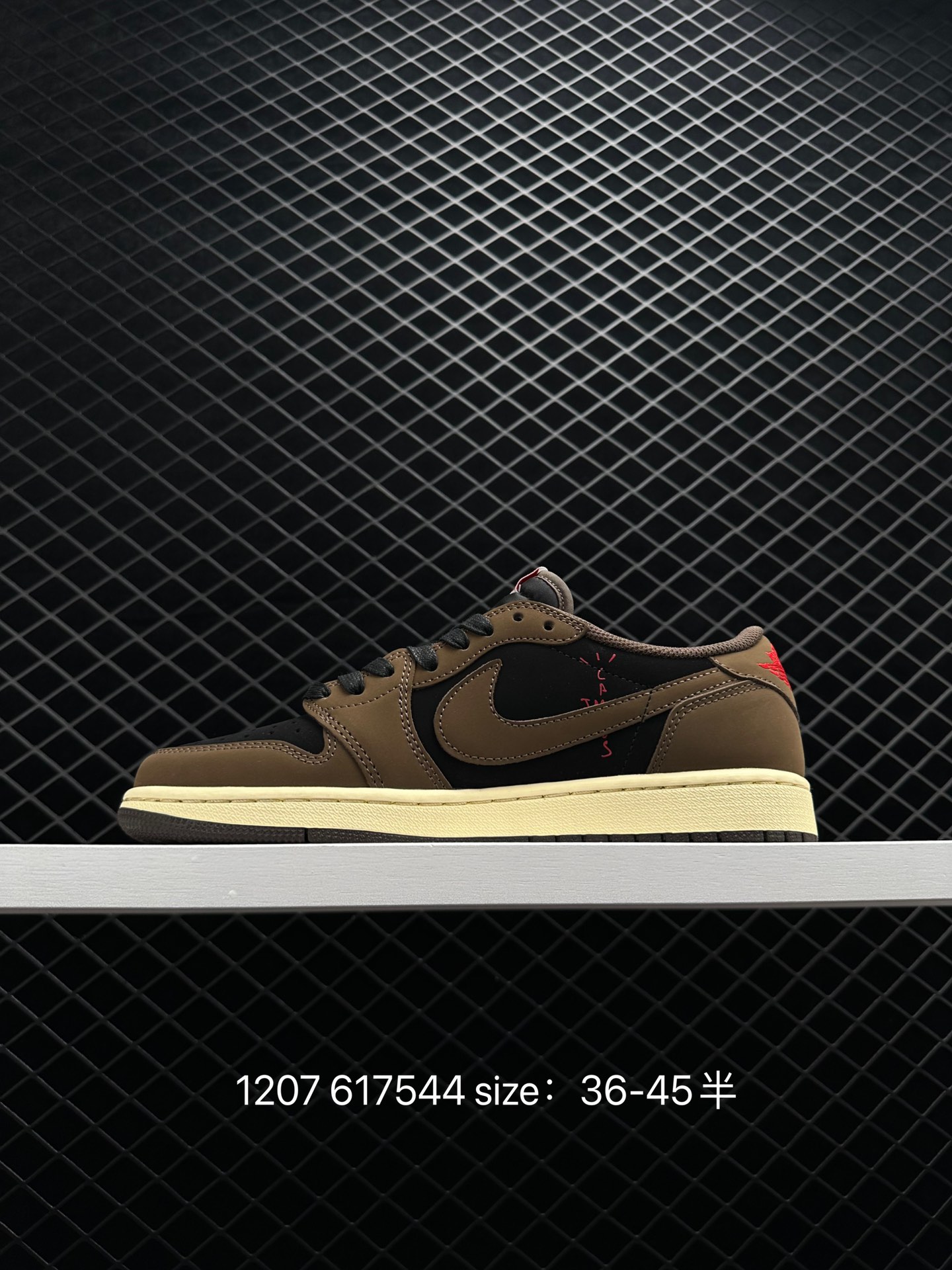 Travis Scott x Fragment x Air Jordan 1 Low“Military Blue”